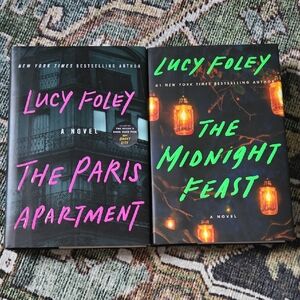 Lucy Foley Set - The Paris Apartment & The Midnight Feast Hardcovers